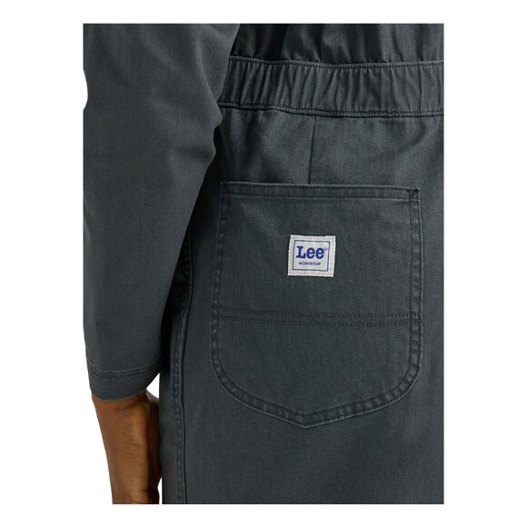 NWT Women’s Gray Heritage Union-All Jumpsuit – Lee Workwear – Size XS - Picture 4 of 8